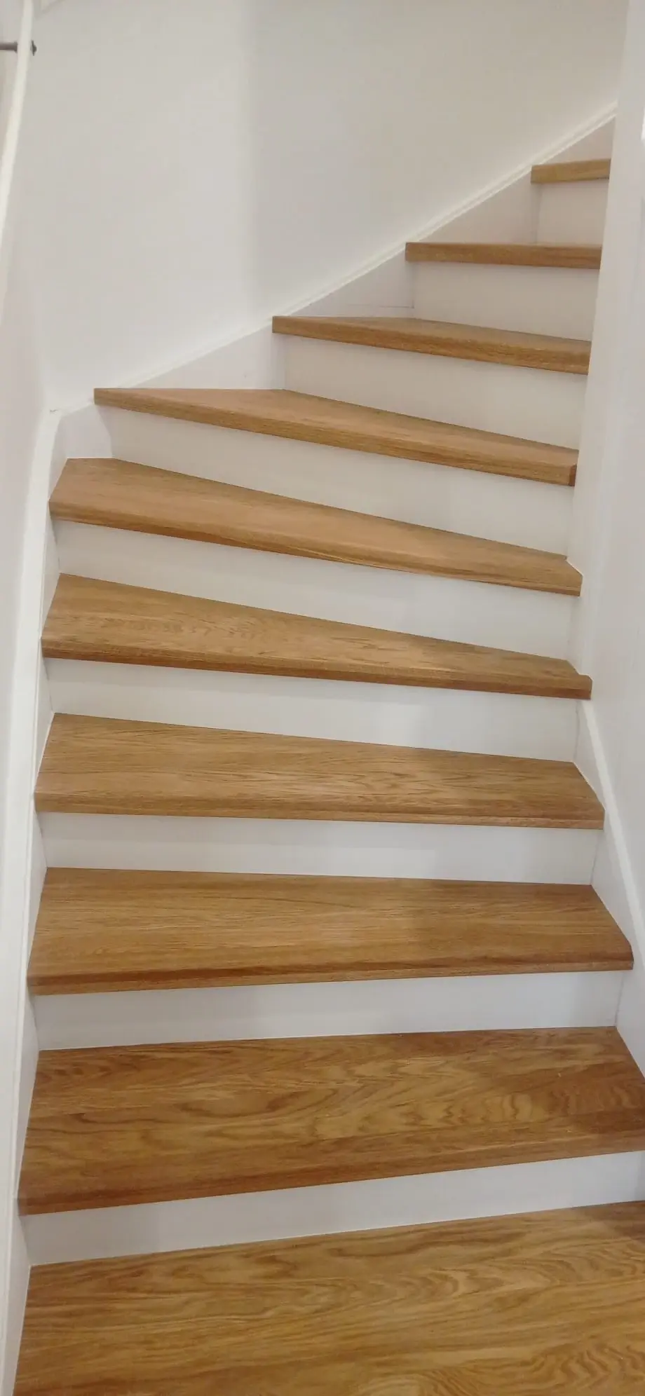 Alte Holztreppe neu belegen